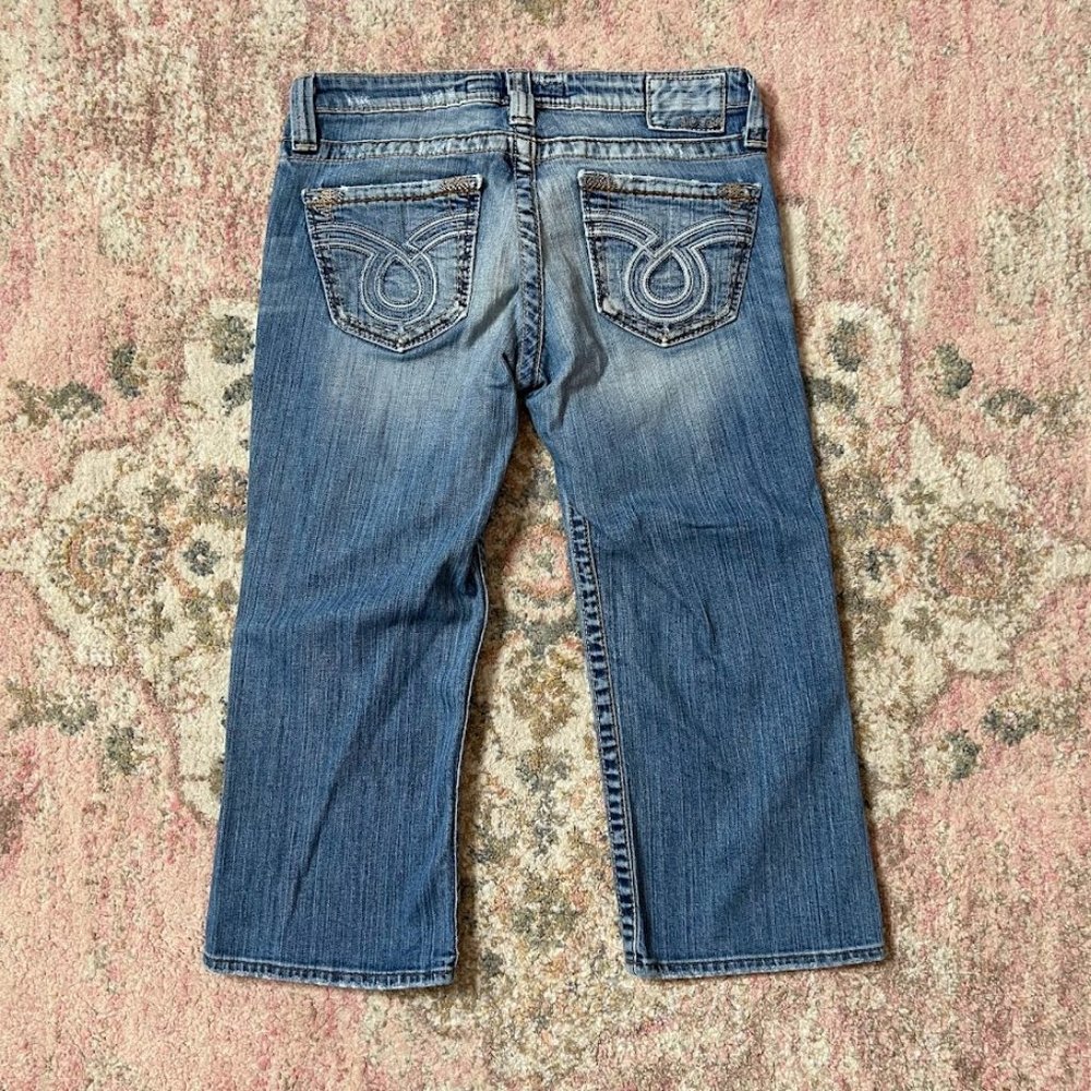 Big Star Casey Low Rise Cropped Jeans Size 28